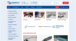 Desktop Screenshot of mammuth.nl